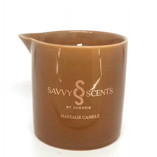Savvy Scents by Sherrie Body Massage Candle, Pinyon, Patchouli, 8 ounces EasyOptionXY LLC