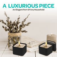 Hearts & Crafts Square Candle Tins with Seam Jars for Making Candles - 8oz EasyOptionXY LLC