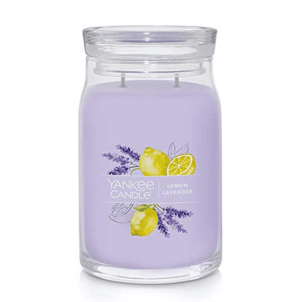 Yankee Candle Lemon Lavender Signature Large Jar Candle EasyOptionXY LLC
