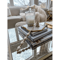 Inspire Me! Home Decor White and Gold Candle Snuffer EasyOptionXY LLC