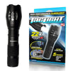 Taclight Tac Flashlight with 5 Modes Zoom 40X Brighter High Lumens Weather Proof Flashlight As Seen on TV EasyOptionXY LLC