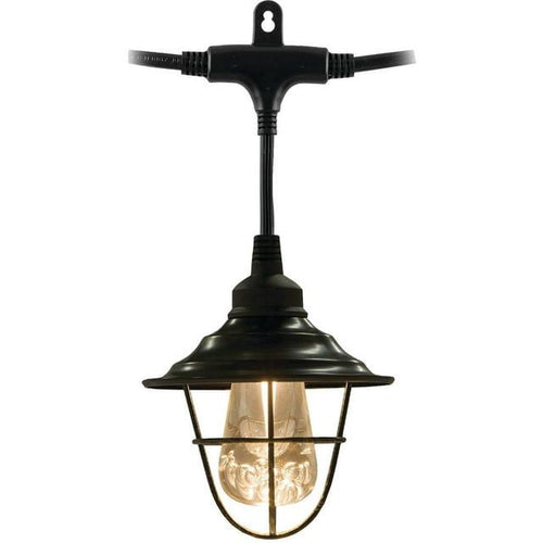 Enbrighten Accessory Lens Shades for Enbrighten Caf¨¦ String Lights, 6 Oil-Rubbed Bronze Cage Shades EasyOptionXY LLC