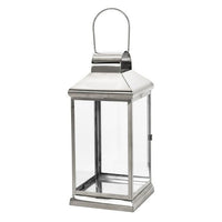 Hobbs Stainless Steel 16" Lantern, Silver EasyOptionXY LLC