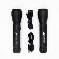 2 Pack Ozark Trail Led Flashlight,500 Lumens, Lithum-Ion Battery EasyOptionXY LLC