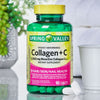 Spring Valley Highly Absorbable Collagen + C Tablets Dietary Supplement; 2; 500 mg; 90 Count EasyOptionXY LLC