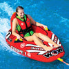 WOW Sports 1 Person Coupe Cockpit Towable Water Tube and Lounge Chair (15-1020) Jupiter Gear