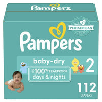 Pampers Baby-Dry Diapers Size 2, 112 Count EasyOptionXY LLC