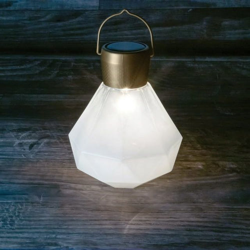 Allsop Home & Garden Gem Light Glass Solar Lanterns EasyOptionXY LLC