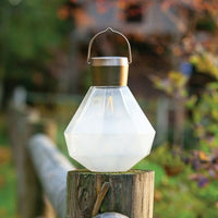 Allsop Home & Garden Gem Light Glass Solar Lanterns EasyOptionXY LLC