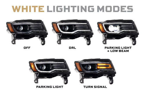 Morimoto Jeep Grand Cherokee (14-22) XB LED Headlights (Gen II) OffRoadUSA.com
