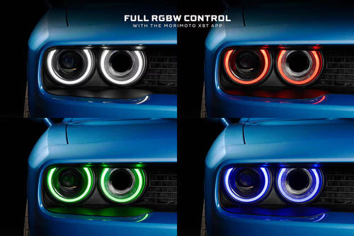Morimoto Dodge Challenger (15-23) XRGB LED Headlights OffRoadUSA.com