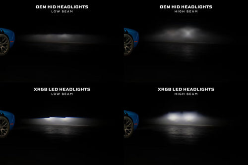 Morimoto Dodge Challenger (15-23) XRGB LED Headlights OffRoadUSA.com
