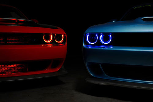 Morimoto Dodge Challenger (15-23) XRGB LED Headlights OffRoadUSA.com