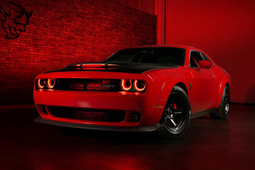 Morimoto Dodge Challenger (15-23) XRGB LED Headlights OffRoadUSA.com