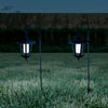 Hanging Solar Coach Lights- 26'' Outdoor Lighting with Hanging Hooks for Garden, Path, Landscape, Patio, Driveway, Walkway- Set of 2 by Pure Garden EasyOptionXY LLC