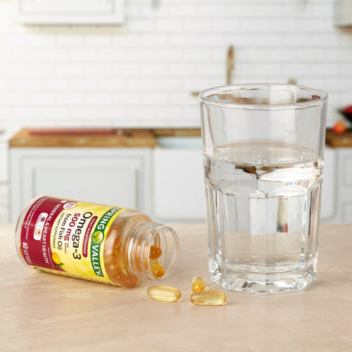 Spring Valley Omega-3 Fish Oil? Softgels; 500 mg; 60 Count EasyOptionXY LLC