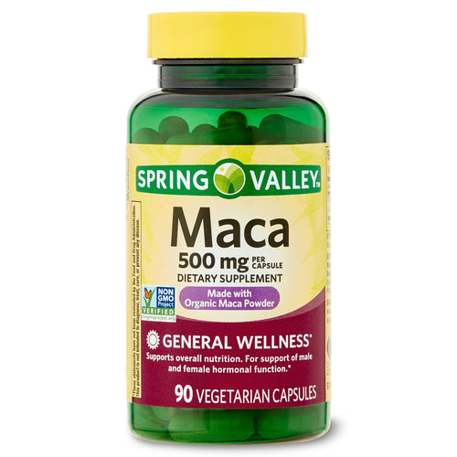 Spring Valley Maca Dietary Supplement; 500 mg; 90 Count EasyOptionXY LLC