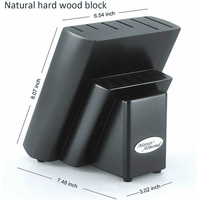 Kitchen Knife Set DISHWASHER SAFE Marco Almond KYA27 14PC Rainbow Kitchen Knife Block Set,Titanium Cutlery Knife Set,Teal EasyOptionXY LLC