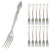 12 Dinner Forks Set Heavy Duty Stainless Steel Cutlery Table Flatware Utensils EasyOptionXY LLC