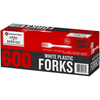 DAILY CHEF Bakers & Chef's Plastic Forks, 600 Ct EasyOptionXY LLC