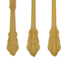 Antique Gold Plastic Cutlery for Wedding, Forks, Knives, Spoons (Serves 50, 150 Pack) EasyOptionXY LLC