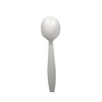 Karat PP Plastic Extra Heavy Weight Soup Spoons - White - 1,000 ct EasyOptionXY LLC