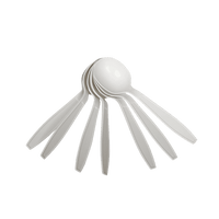 Karat PP Plastic Extra Heavy Weight Soup Spoons - White - 1,000 ct EasyOptionXY LLC