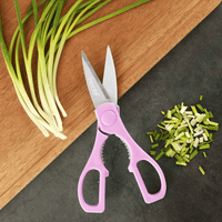 Hecef 14-Piece Kitchen Knife Set with Wooden Block Sharpening Steel, Titanium Coating Rainbow Slicing Chef Knives EasyOptionXY LLC