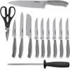 Cuisinart C77SS-13P Graphix Collection 13-Piece Stainless Steel Cutlery Block Set EasyOptionXY LLC