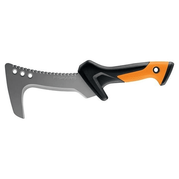 Fiskars 13" Billhook Knife, Serrated Steel Blade Garden Tool with Softgrip Handle EasyOptionXY LLC