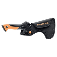 Fiskars 13" Billhook Knife, Serrated Steel Blade Garden Tool with Softgrip Handle EasyOptionXY LLC