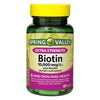 Spring Valley Extra Strength Biotin Plus Keratin Dietary Supplement; 10; 000 mcg; 60 Count EasyOptionXY LLC