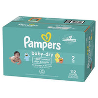 Pampers Baby-Dry Diapers Size 2, 112 Count EasyOptionXY LLC