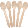 LotFancy 100Pcs Disposable Wooden Spoons, 6.25 in Sampling Tasting Spoons,Wood EasyOptionXY LLC