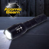 Atomic Beam LED Flashlight by BulbHead, 5 Beam Modes, Tactical Light Bright Flashlight EasyOptionXY LLC