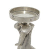 DecMode Silver Aluminum Antler Candle Holder EasyOptionXY LLC