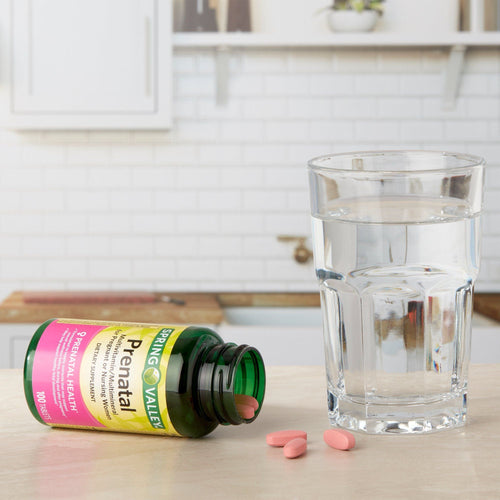 Spring Valley Prenatal Multivitamin/Multimineral Tablets Dietary Supplement; 100 Count EasyOptionXY LLC