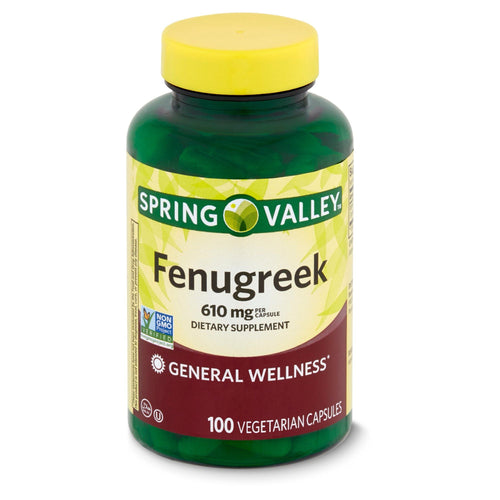 Spring Valley Fenugreek Dietary Supplement; 610 mg; 100 Count EasyOptionXY LLC