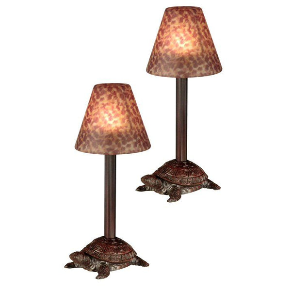 Art Glass Ensembles Amber Votive Candle Holder EasyOptionXY LLC