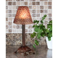 Art Glass Ensembles Amber Votive Candle Holder EasyOptionXY LLC