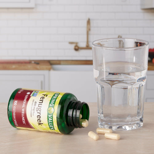 Spring Valley Fenugreek Dietary Supplement; 610 mg; 100 Count EasyOptionXY LLC