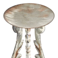 DecMode 3 Candle Silver Metal Candle Holder, Set of 3 EasyOptionXY LLC