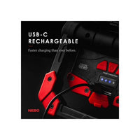 NEBO Omni 2,000 Lumen COB LED Black Rechargeable Handheld Work Light EasyOptionXY LLC