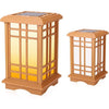 Techko Solar Zen Lantern ¨C Amber or White Light (15.6"high) EasyOptionXY LLC