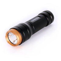 Duracell 2 Pack 400 LM LED Flashlights, with 3 Beam Settings, Duracell AAA Batteries Included. EasyOptionXY LLC