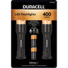 Duracell 2 Pack 400 LM LED Flashlights, with 3 Beam Settings, Duracell AAA Batteries Included. EasyOptionXY LLC