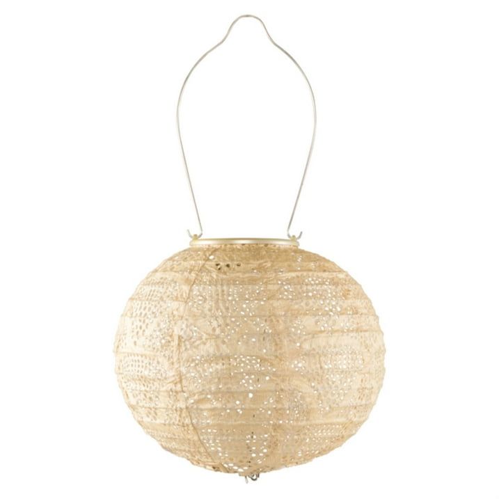 Allsop Home Garden 31771 Soji Stella Globe 8-In. Tyvek Solar Lantern (Pearl) EasyOptionXY LLC