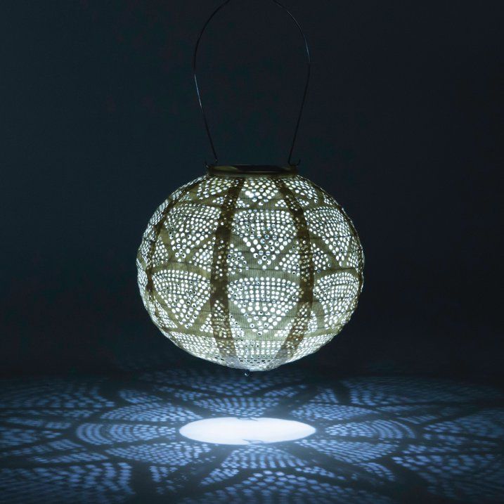 Allsop Home Garden 31771 Soji Stella Globe 8-In. Tyvek Solar Lantern (Pearl) EasyOptionXY LLC