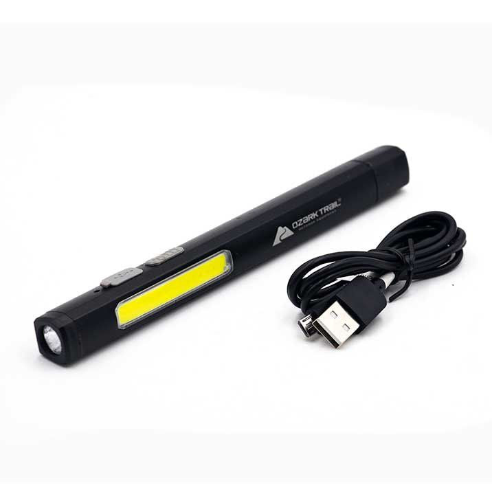 2 Pack Ozark Trail Led Penlight,150 Lumens, Lithum-Ion Battery EasyOptionXY LLC
