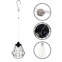 Better Homes & Gardens Conical Black Metal Solar powered Lantern EasyOptionXY LLC